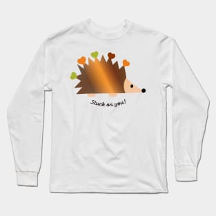 Stuck On You Hedgehog Long Sleeve T-Shirt
